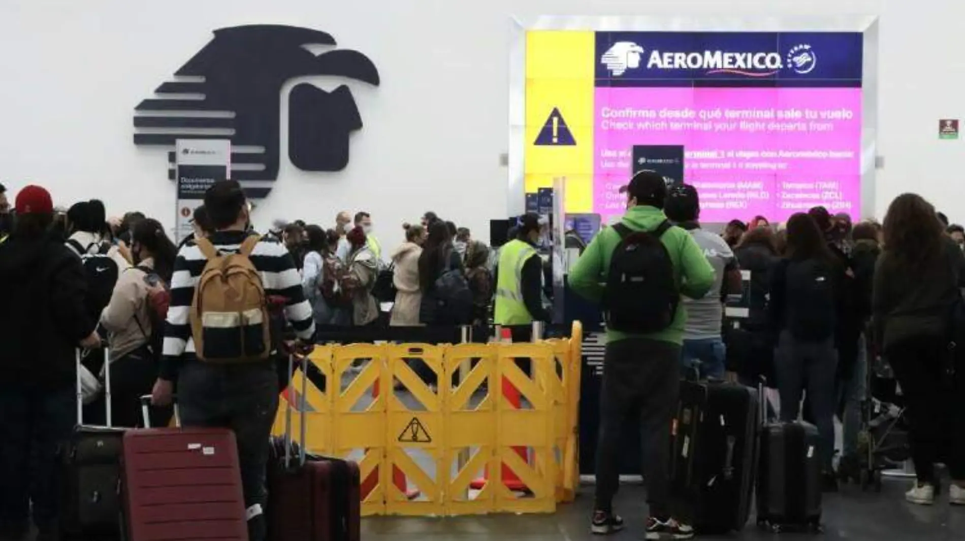 Vuelos cancelados Aeromexico